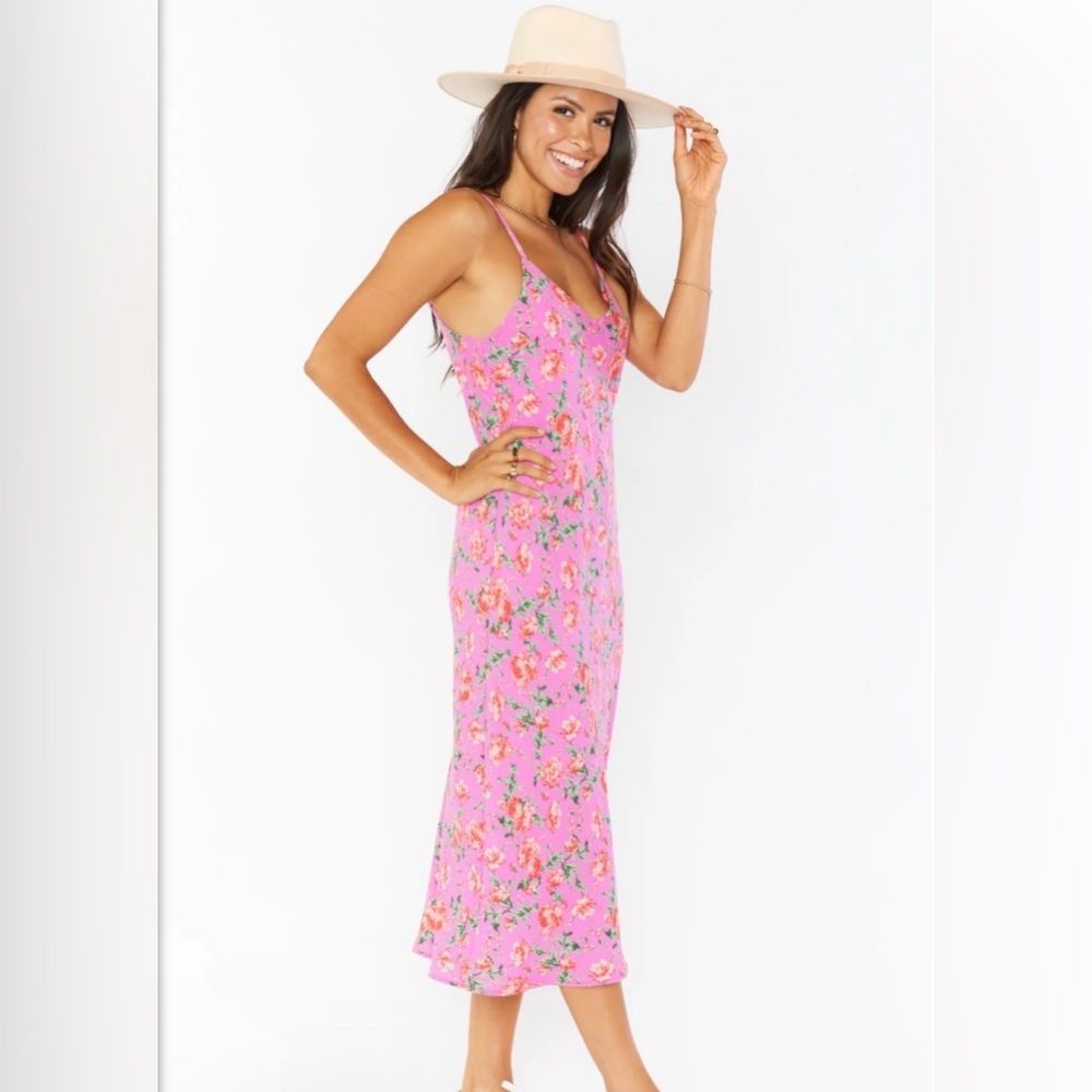 Show me your Mumu zio dress chantell floral women’s pink maxi dress